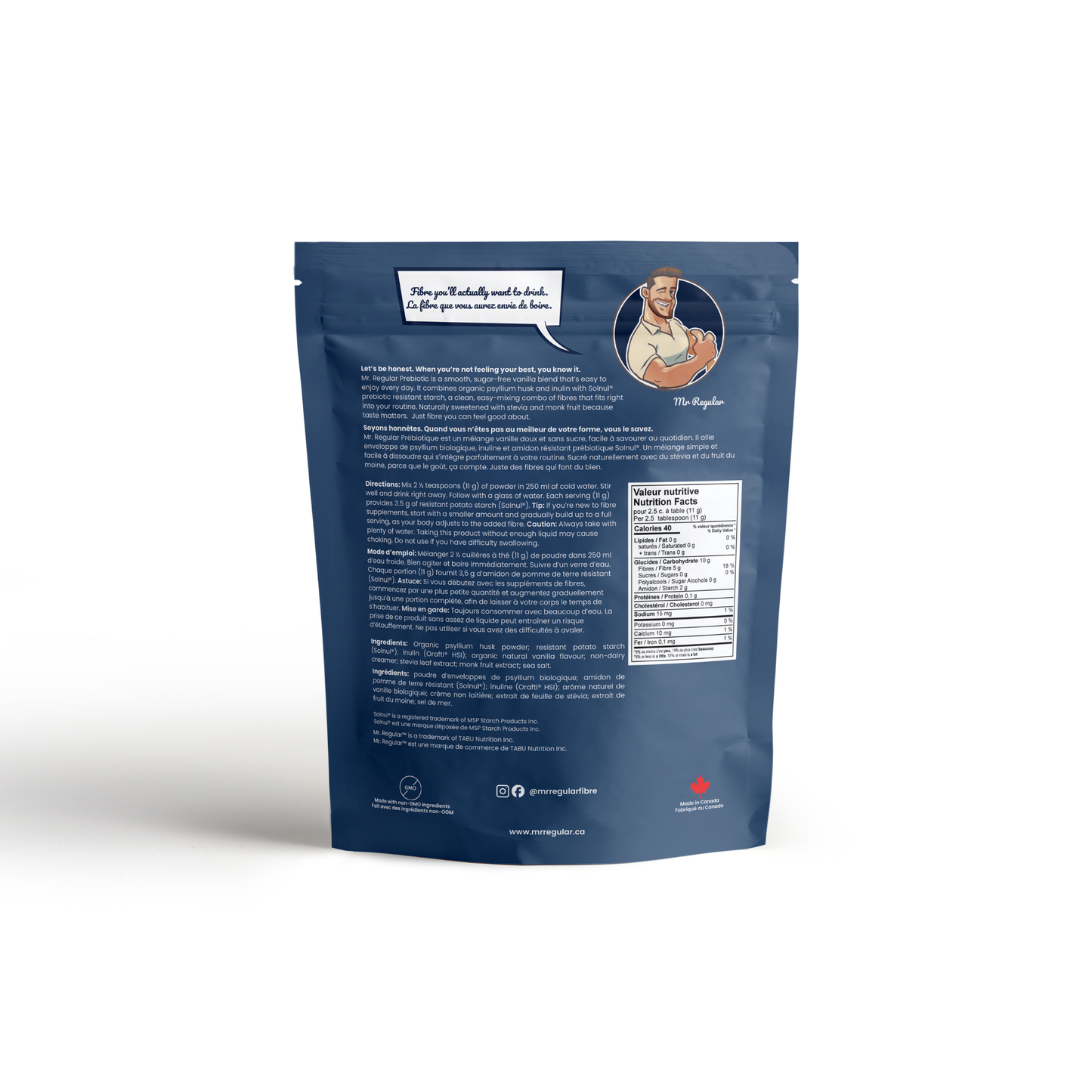 Mr. Regular™ Prebiotic Fibre • The Gut Specialist