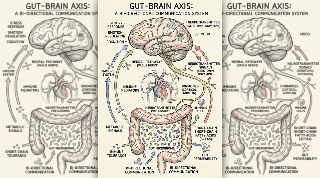 The Gut-Brain Axis: How Prebiotic Fibre May Shape Mood and Stress