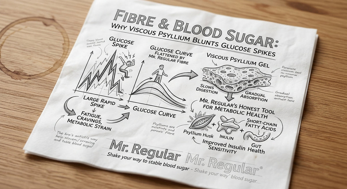 Fibre and Blood Sugar: Why Viscous Psyllium Blunts Glucose Spikes