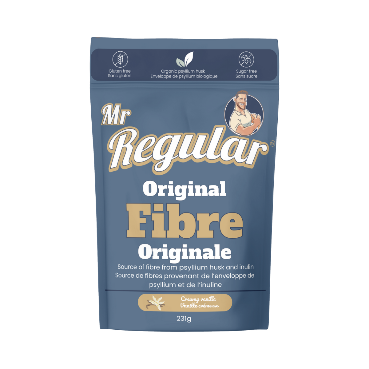 Mr. Regular Original Fibre, Creamy vanilla