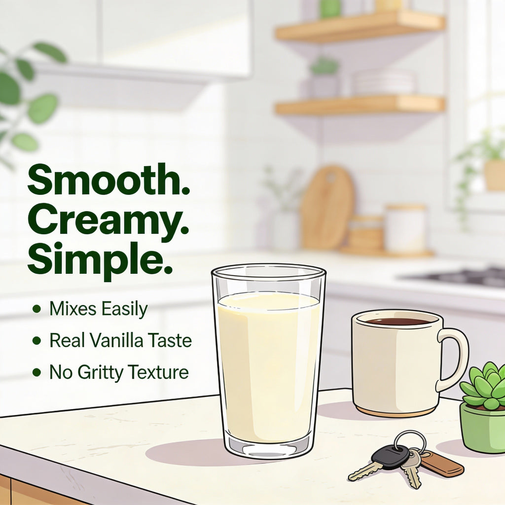Mr. Regular™ +Prebiotic Fibre Supplement — Creamy Vanilla (21 doses)